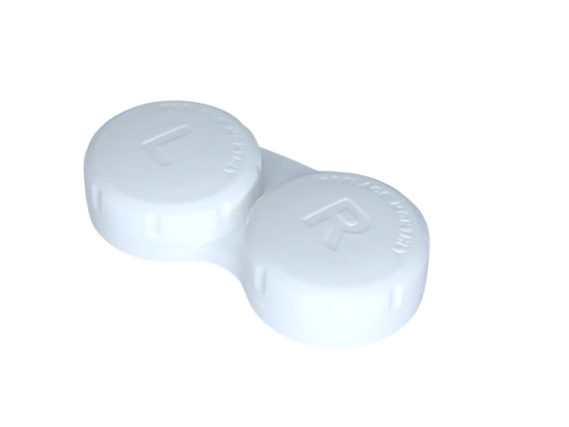 Contact lens case (basic white screwtop)
