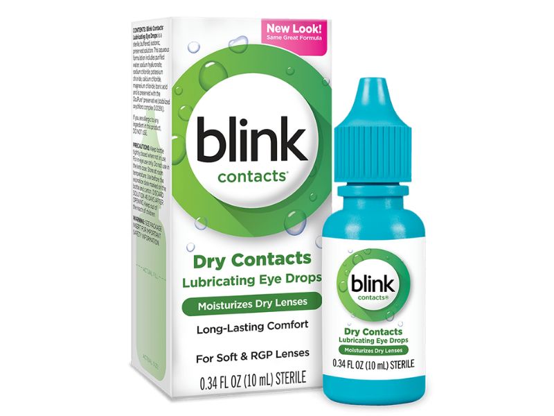 Blink Contacts Lubricating Eye Drops - DryEyeShop