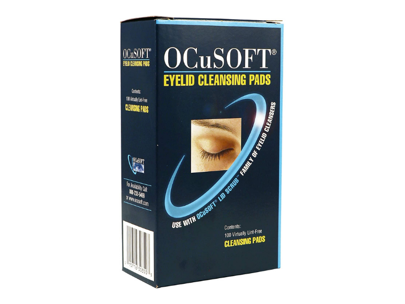 OcuSoft Eyelid Cleansing Pads (100 ct)