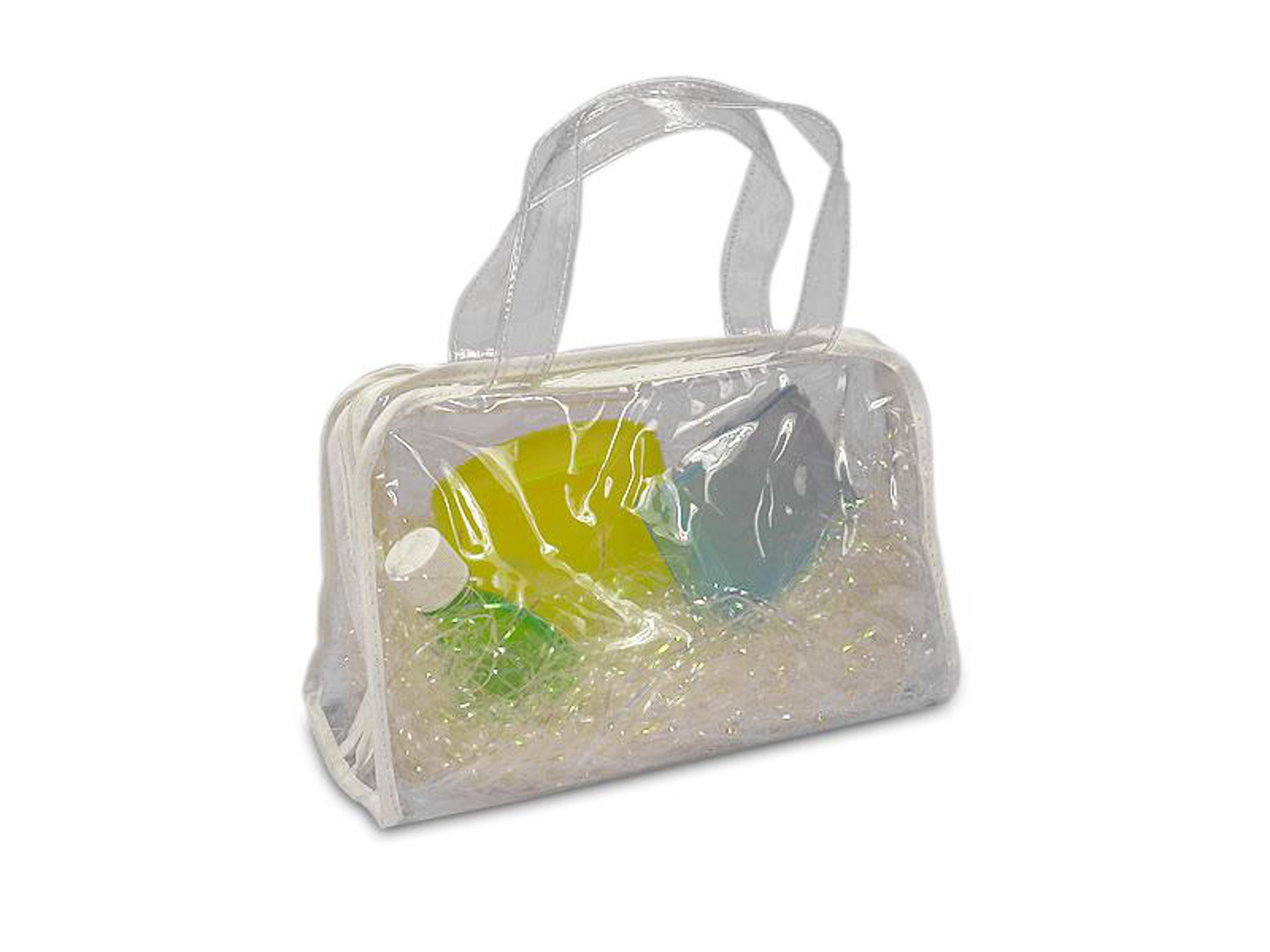 Clear vinyl zipper bag – DryEyeShop - Main Image