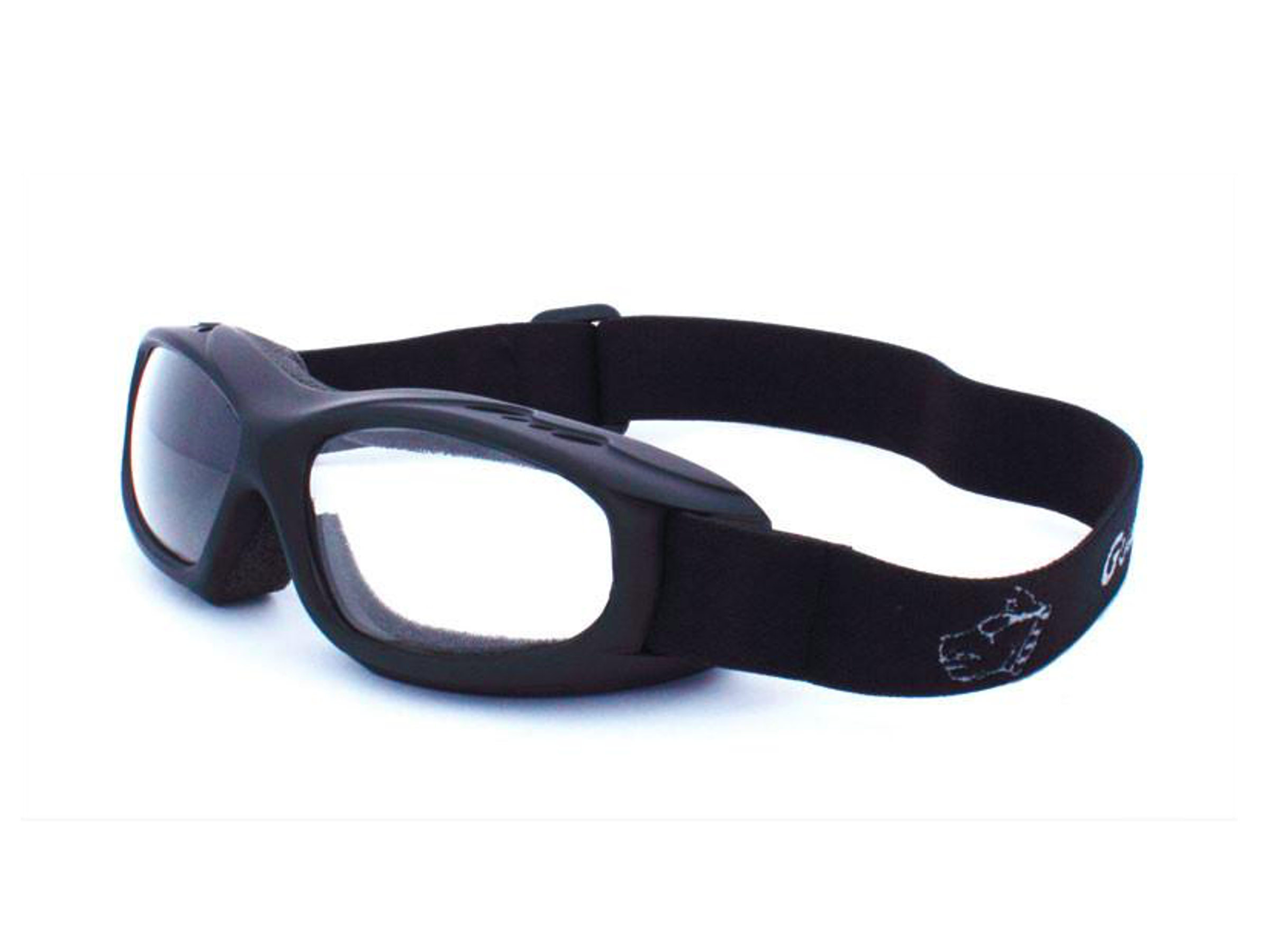 Guard-Dogs Evader I Motorcycle Dry Eye Goggles, Clear Lens/Matte Black 054-11-01