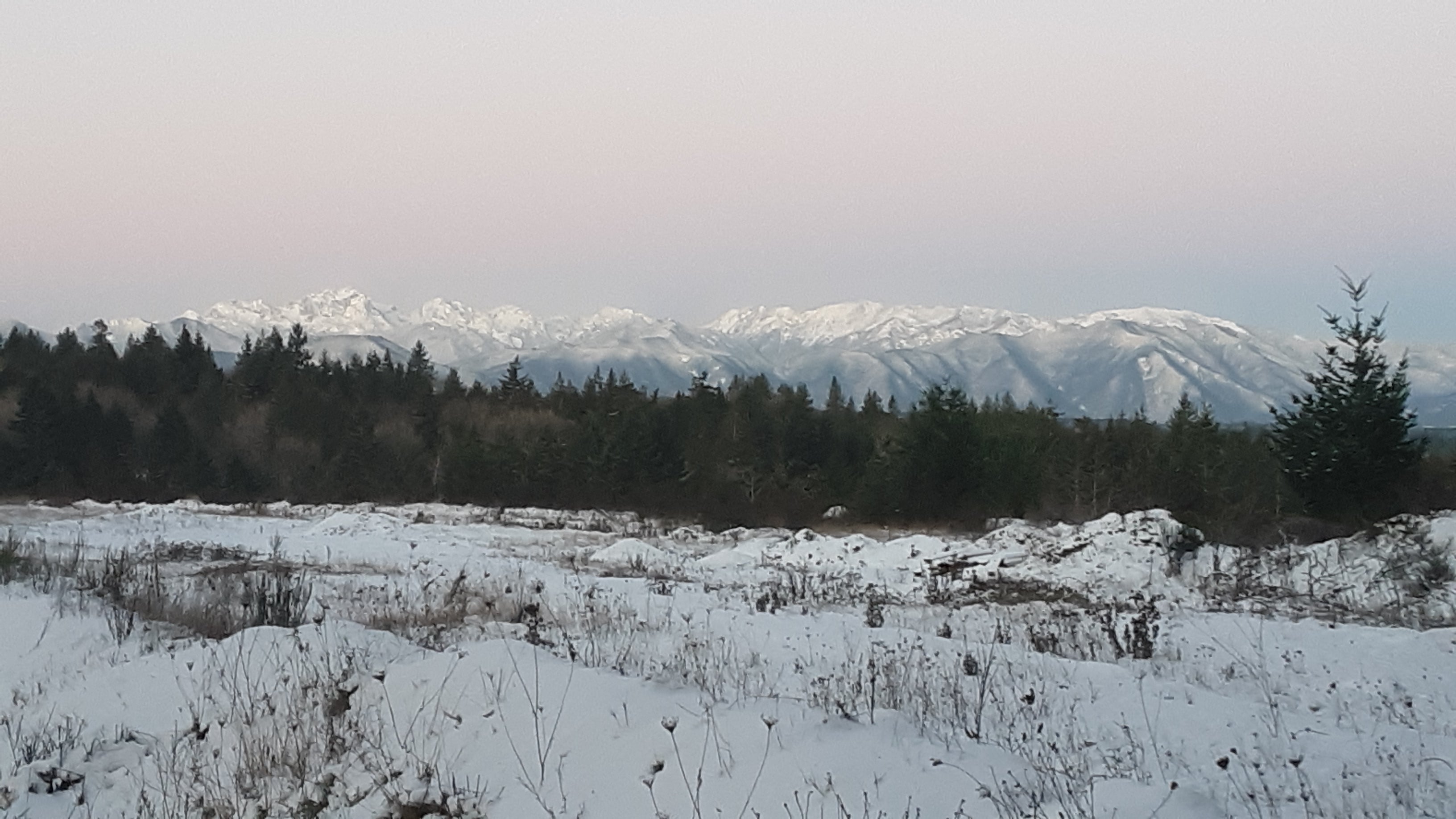 Snow!