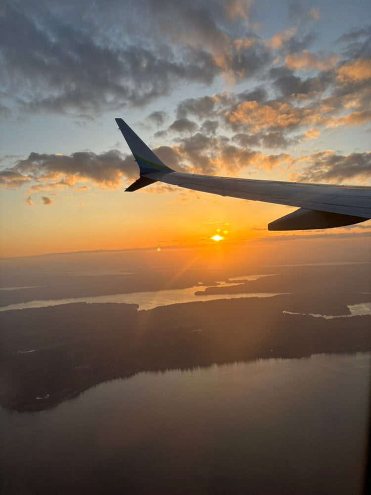 From the air