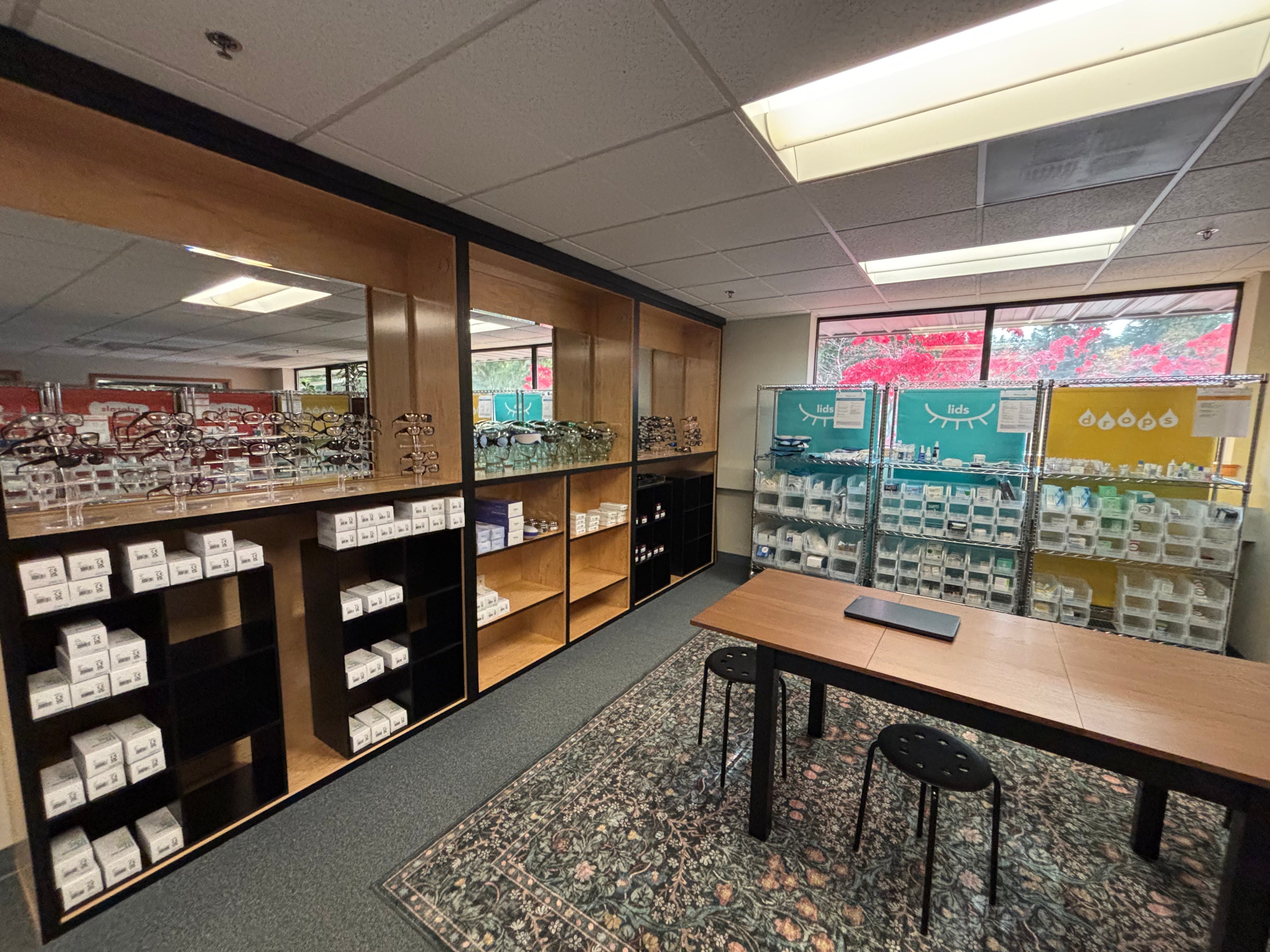 Retail store open for business