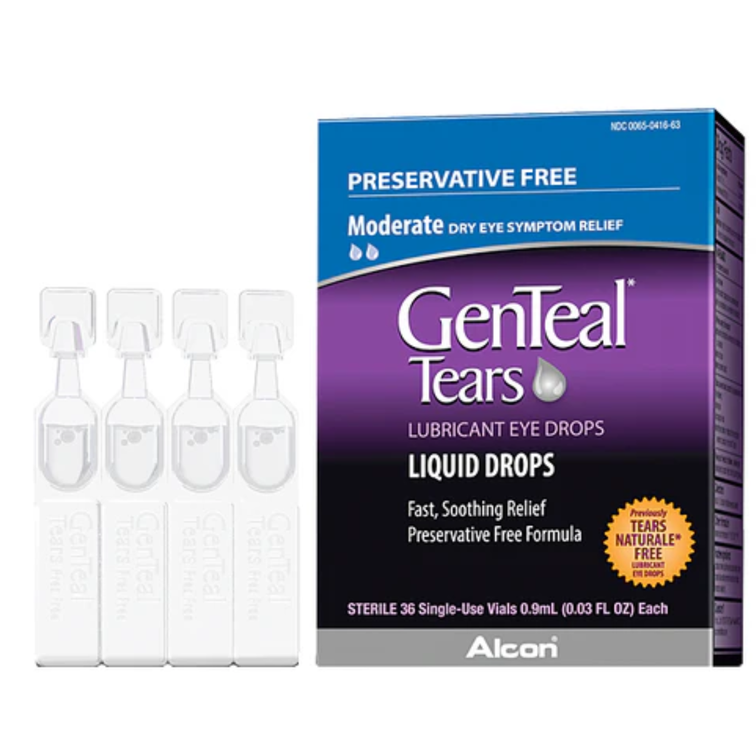 Genteal Tears backorder and alternatives