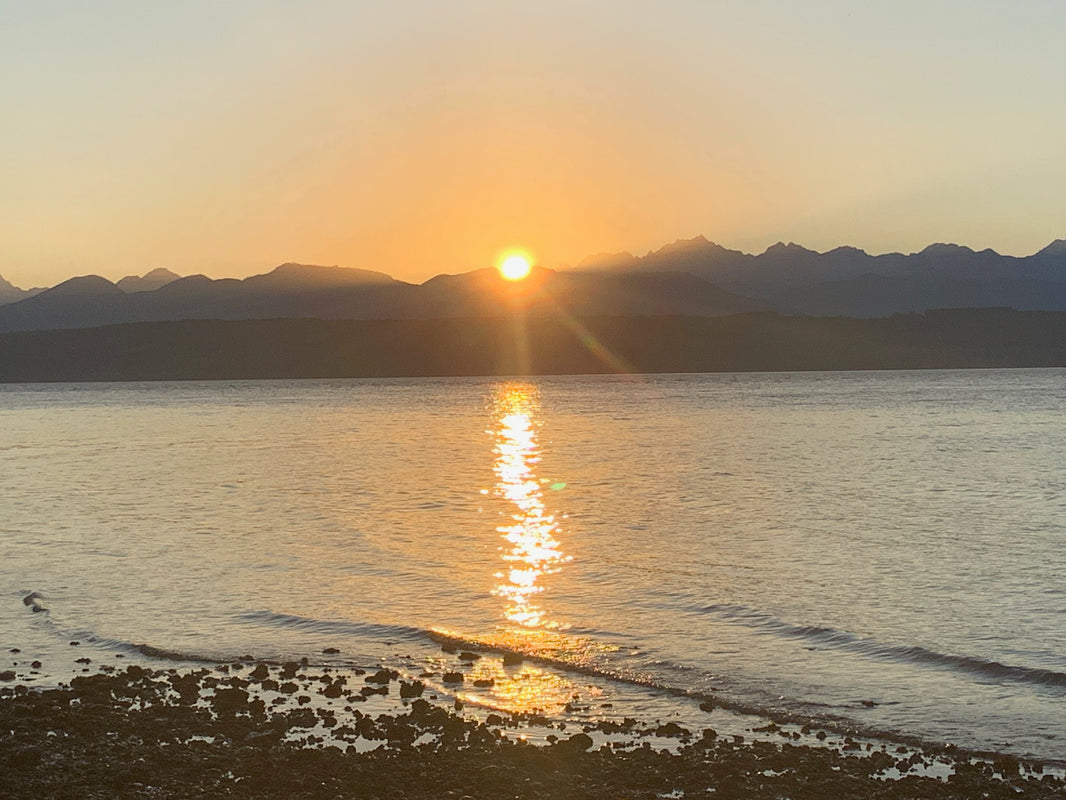 Sunset over Hood Canal