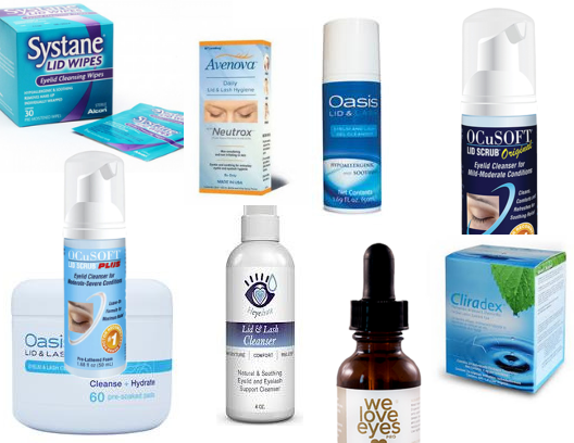 How do you choose an eyelid cleanser?
