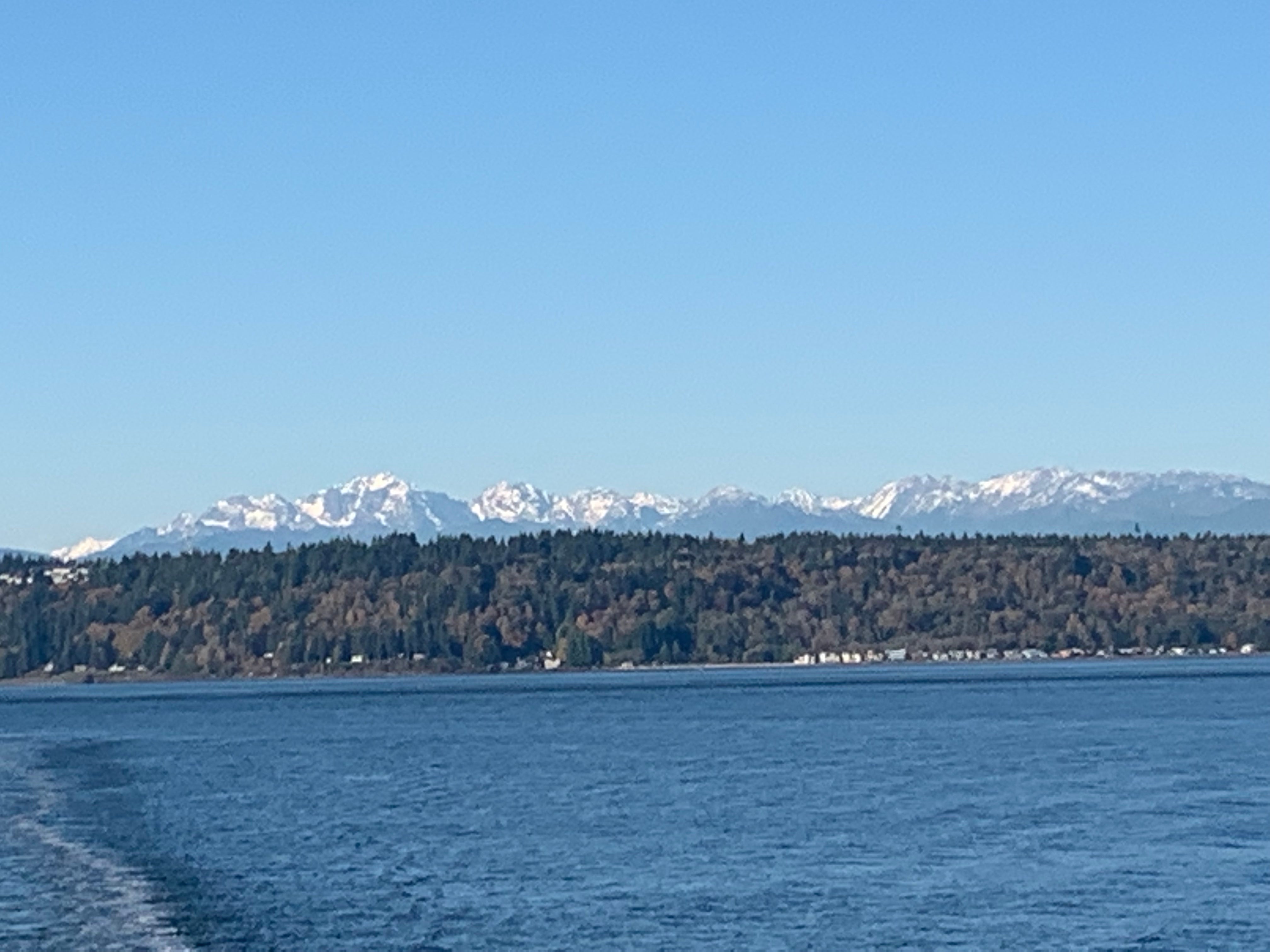 Clear crisp fall day