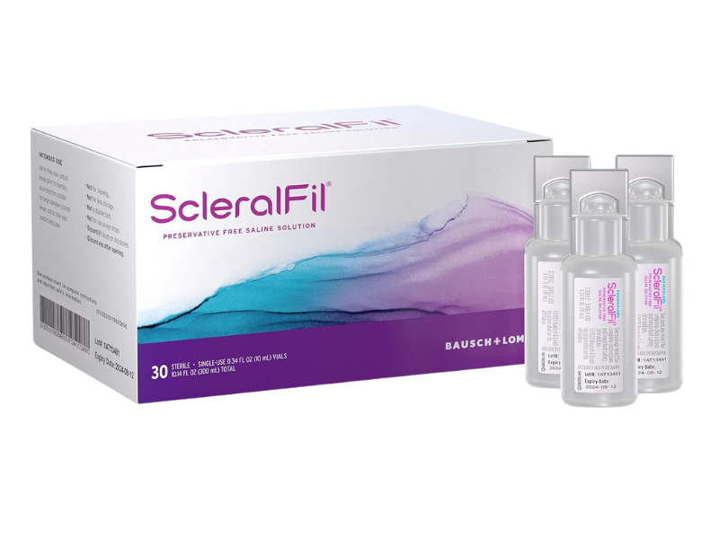 ScleralFil 10mL Preservative Free Saline Solution