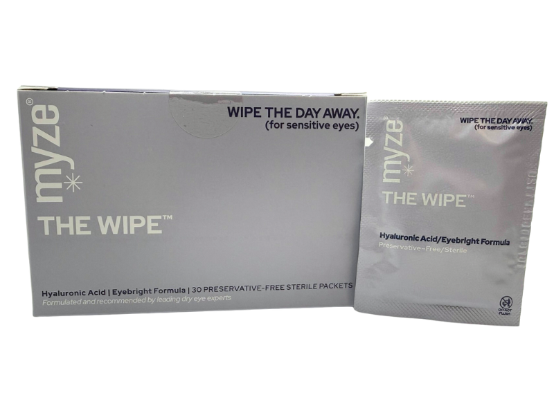 The Wipe (Sensitive) from Myze (30 ct) - DryEyeShop