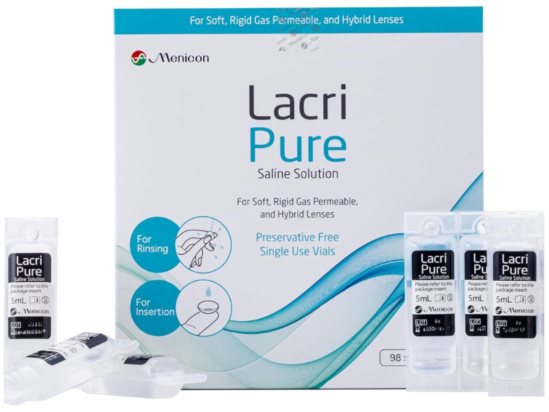 LacriPure, box of 98 5mL preservative-free vials