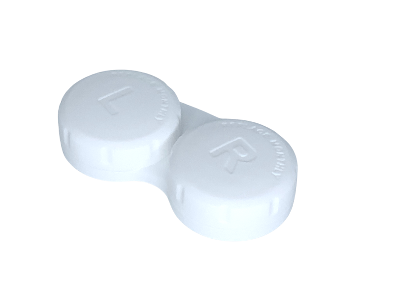 Contact lens case (basic white screw-top)