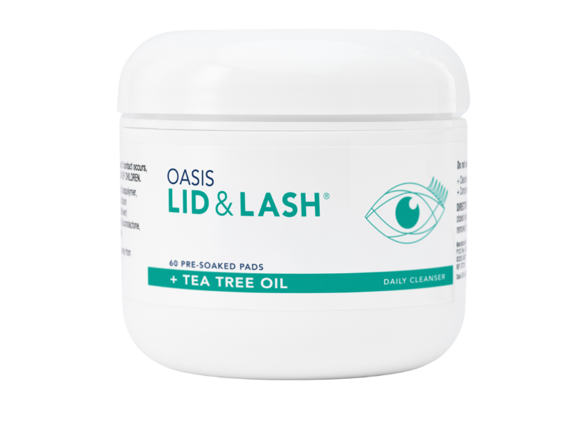Oasis LID & LASH +Tea Tree Oil Pads (60 ct)