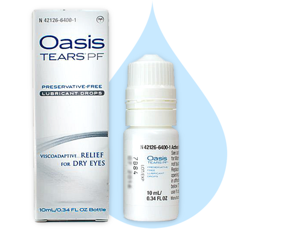 Oasis Tears PF - Preservative free multi-dose - DryEyeShop