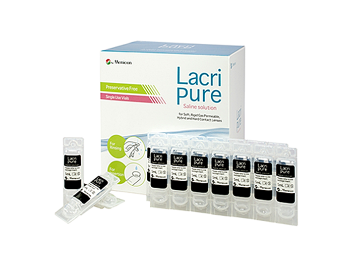 LacriPure, box of 98 5mL preservative-free vials - DryEyeShop