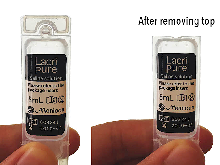 LacriPure, box of 98 5mL preservative-free vials - DryEyeShop