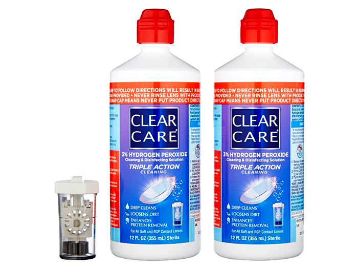 
                  
                    Load image into Gallery viewer, CLEAR CARE Cleaning &amp;amp; Disinfection Solution - DryEyeShop
                  
                