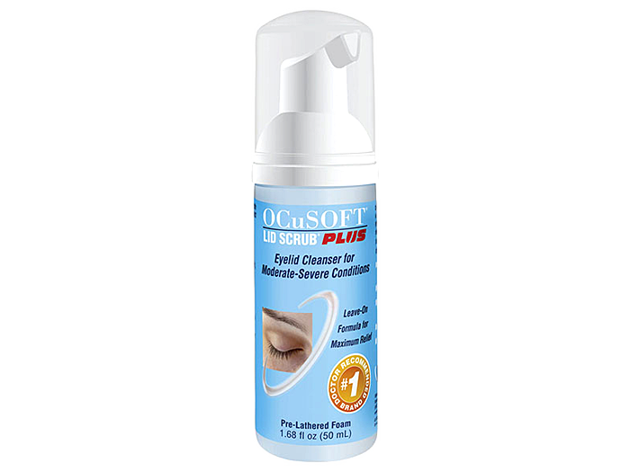 OCuSOFT Lid Scrub PLUS Foaming Eyelid Cleanser - DryEyeShop
