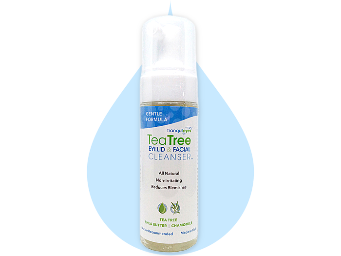 Gentle Formula 1% Tea Tree Eyelid & Facial Cleanser by Eye Eco - DryEyeShop