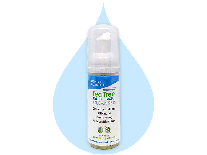 Gentle Formula 1% Tea Tree Eyelid & Facial Cleanser by Eye Eco - DryEyeShop