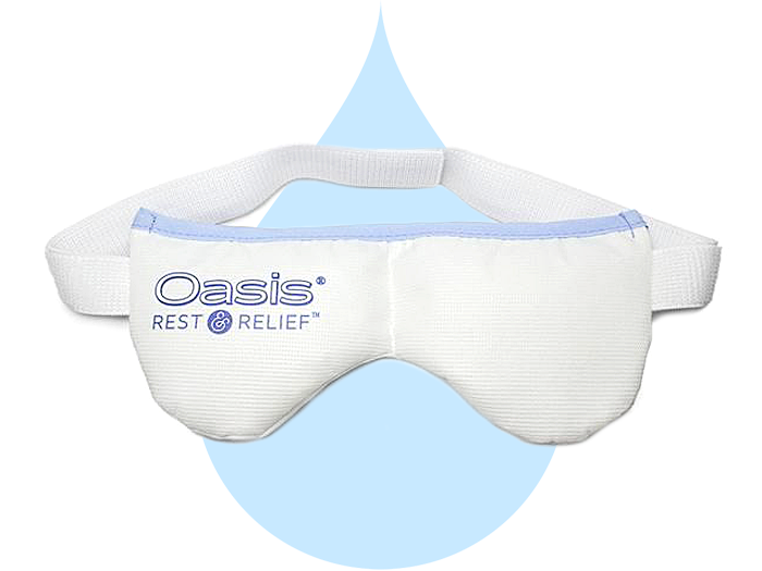 Oasis REST & RELIEF Eye Mask (Hot or Cold) - DryEyeShop