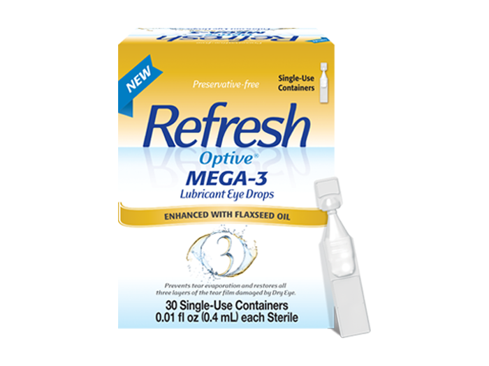 Refresh Optive MEGA-3 (30 PF vials) - DryEyeShop