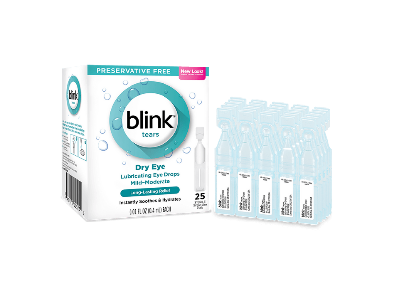 Blink Tears PF Lubricating Eye Drops (25ct) - DryEyeShop