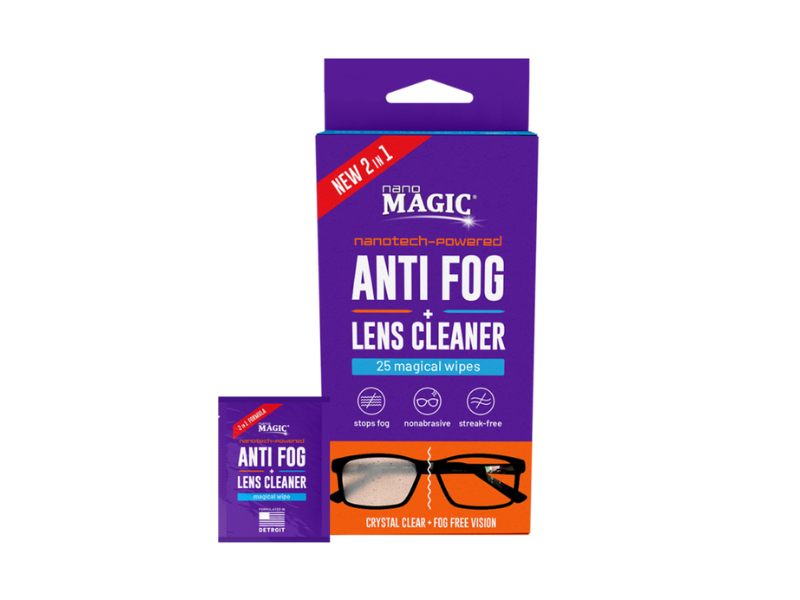 Nano Magic - 5 Pack Anti Fog Safety Dry Cloths