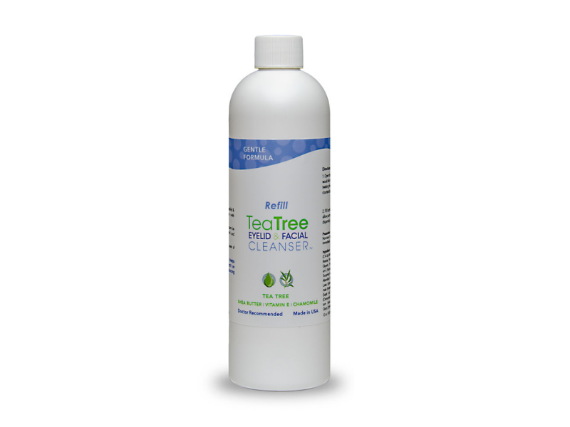 Tea Tree Eyelid & Facial Cleanser – DryEyeShop