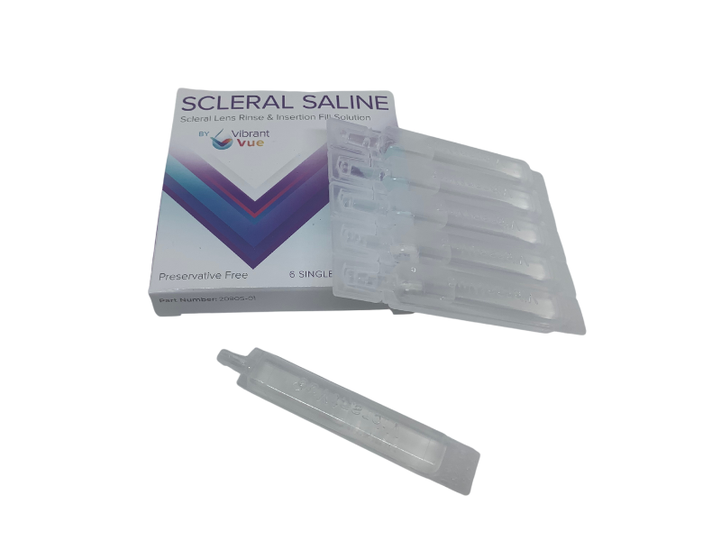 VibrantVue Scleral Saline Sample Pack