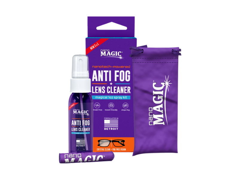 Nano Magic 1oz Spray Kit (Anti Fog + Lens Cleaner)