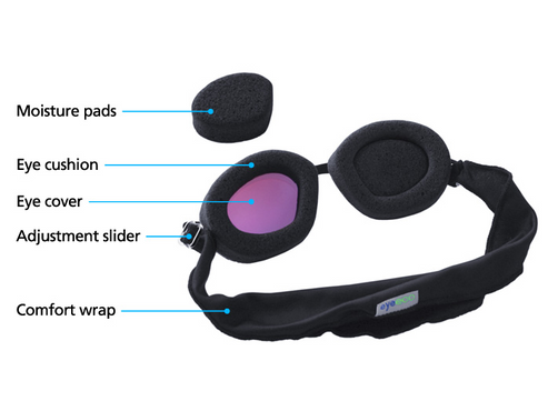 Tranquileyes moisture goggle for overnight dry eye protection – DryEyeShop