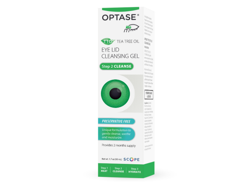 Optase TTO Eyelid Cleansing Gel - DryEyeShop