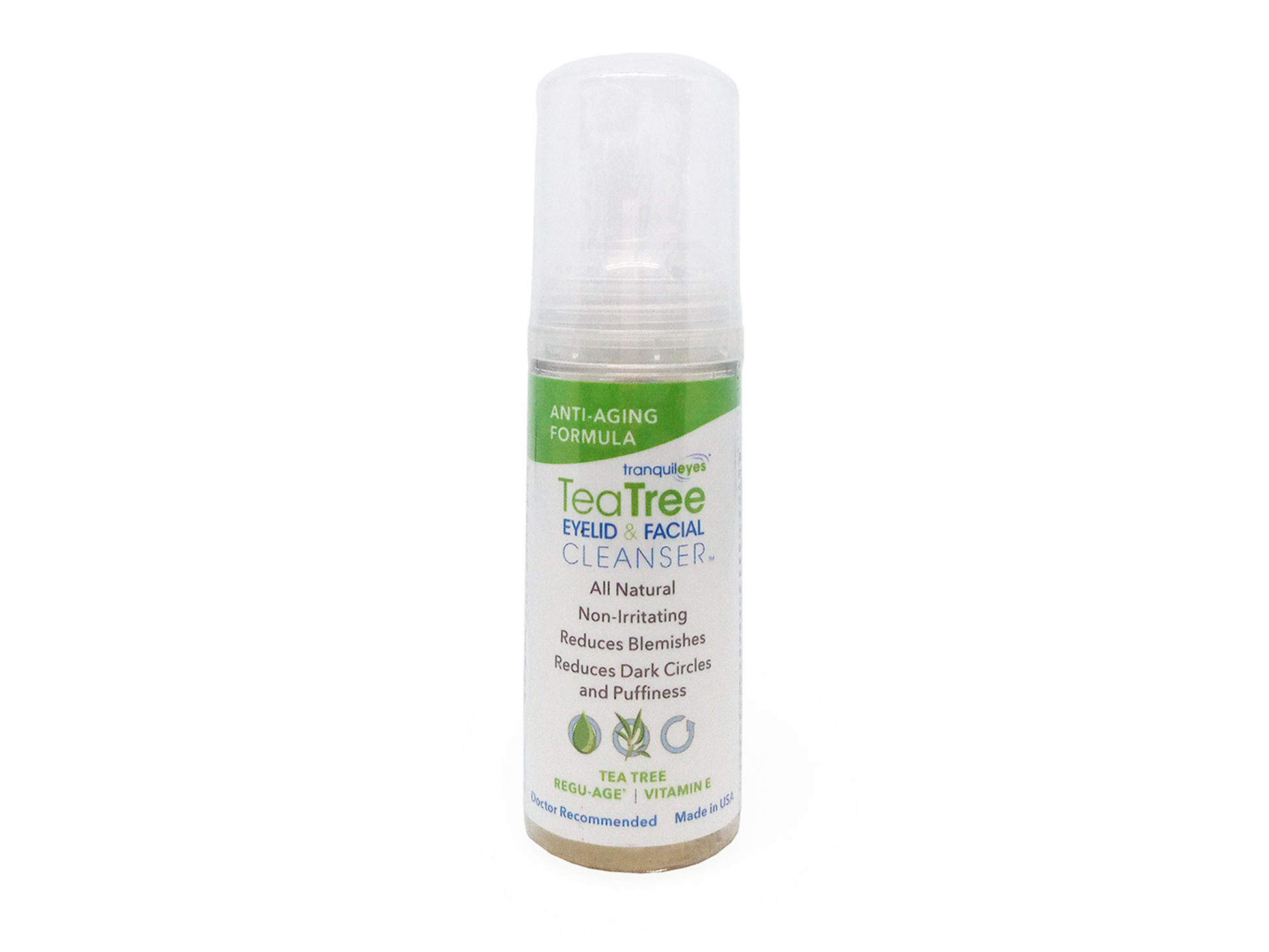 Anti-Aging 1% Tea Tree Eyelid & Facial Cleanser by Eye Eco - DryEyeShop