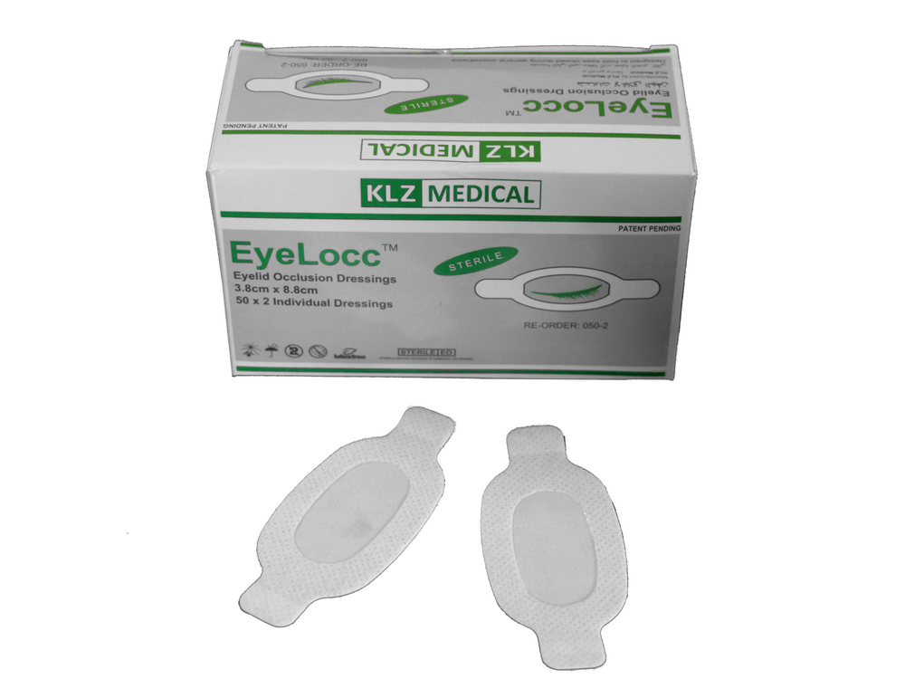 EyeLocc Eyelid Occlusion Dressing (Box of 50 pairs) - DryEyeShop